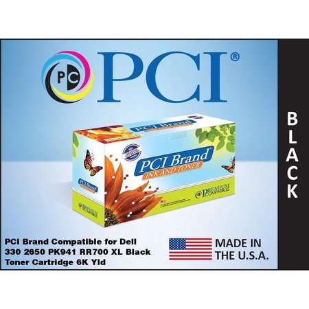 PCI Pci New Compatible Dell 330-2650 Pk941 Rr700 Xl High-Yield Black 330-2650PC